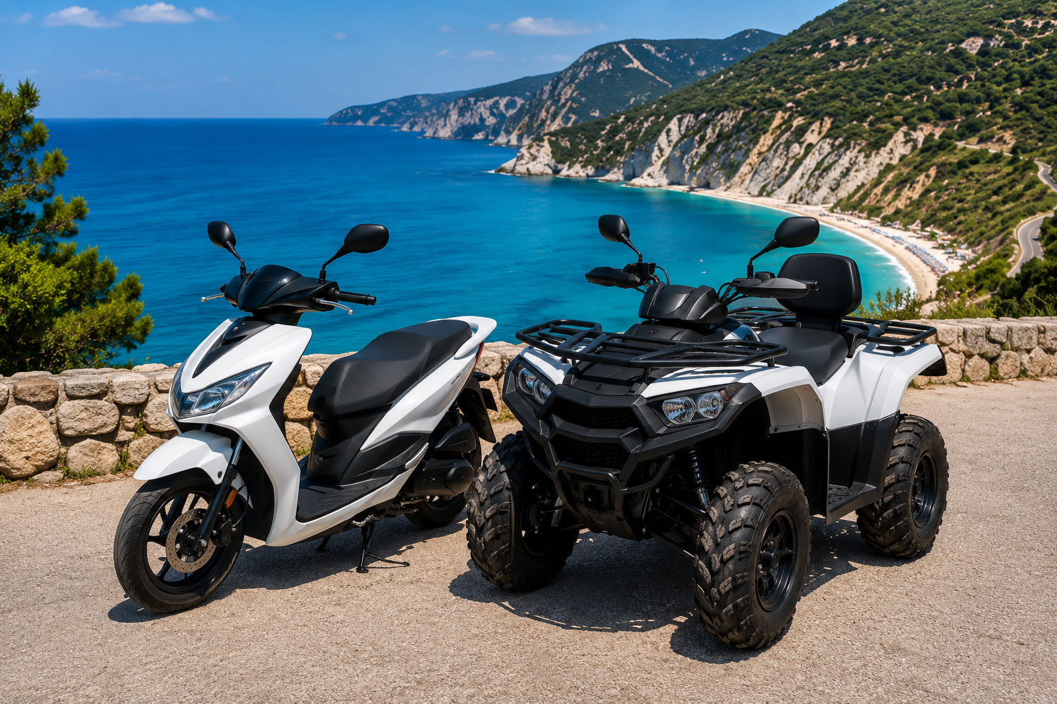 Scooter & ATV Rental in Kefalonia