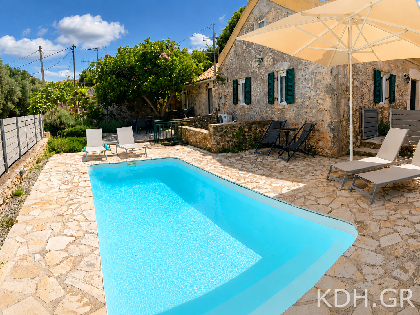 Helen’s House • Private Pool • Near Kaminia Beach & Skala